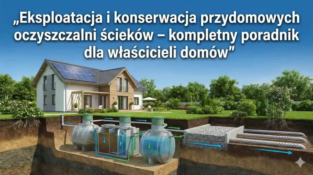 Przydomowa oczyszczalnia: Opróżnianie, kontrole, kary co musisz wiedzieć?